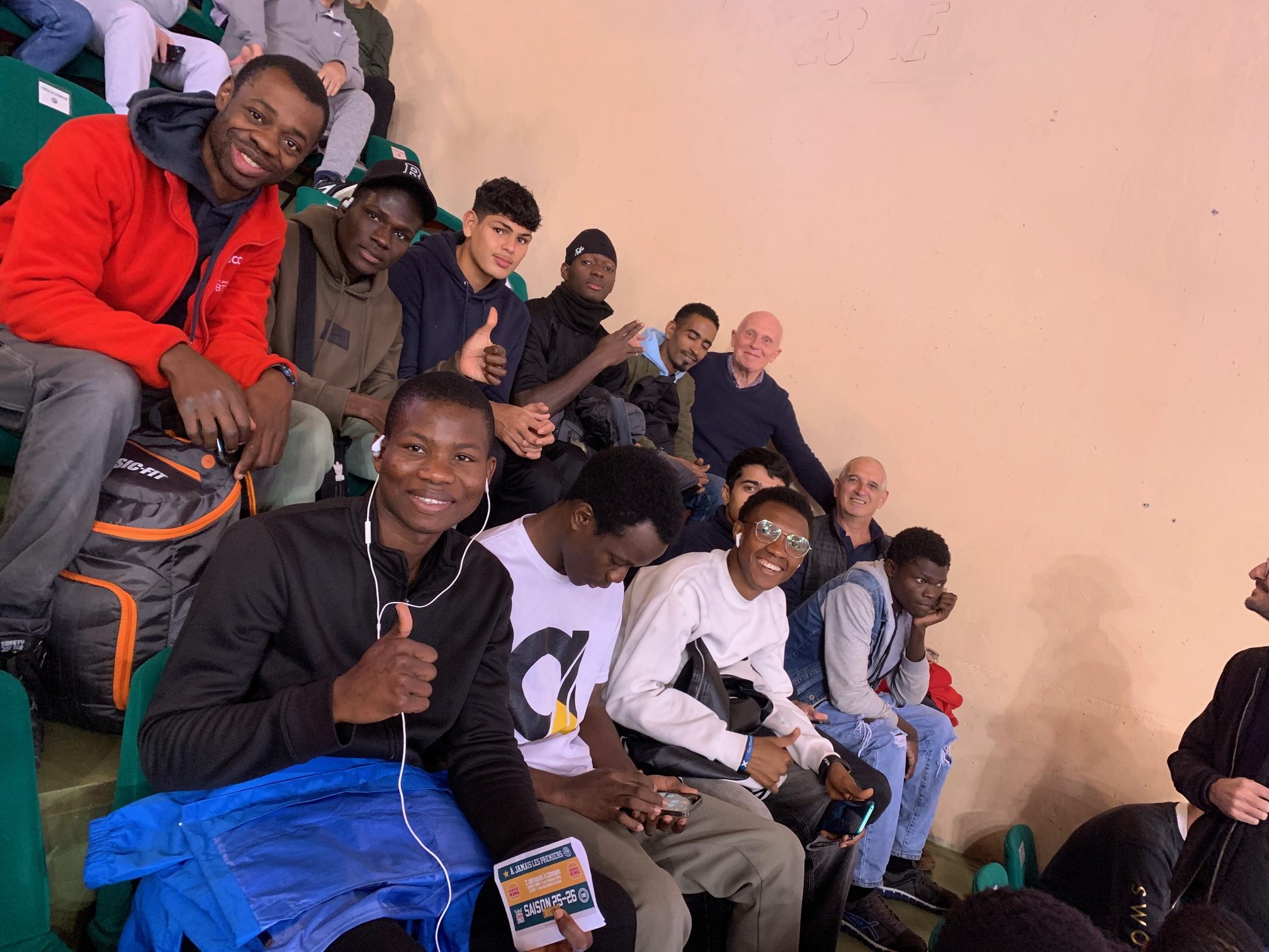 Les jeunes invités par le CSP